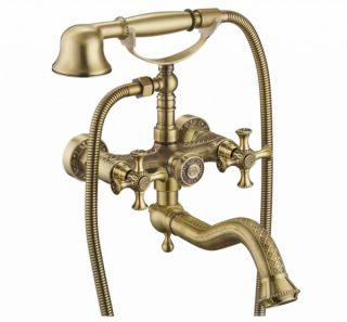 Смеситель Zorg Antic A 7000W-BR для ванны и душа